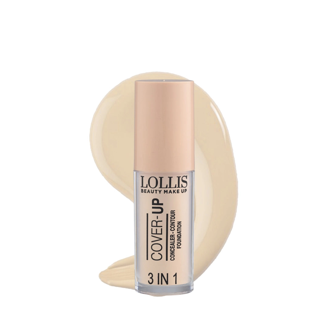 كريم أساس لوليس 3 في 1 كونسيلار والكونتور وفاونديشن