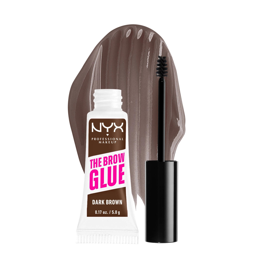جل الحواجب فائق التثبيت ذا براو جلو من نيكس بني داكن