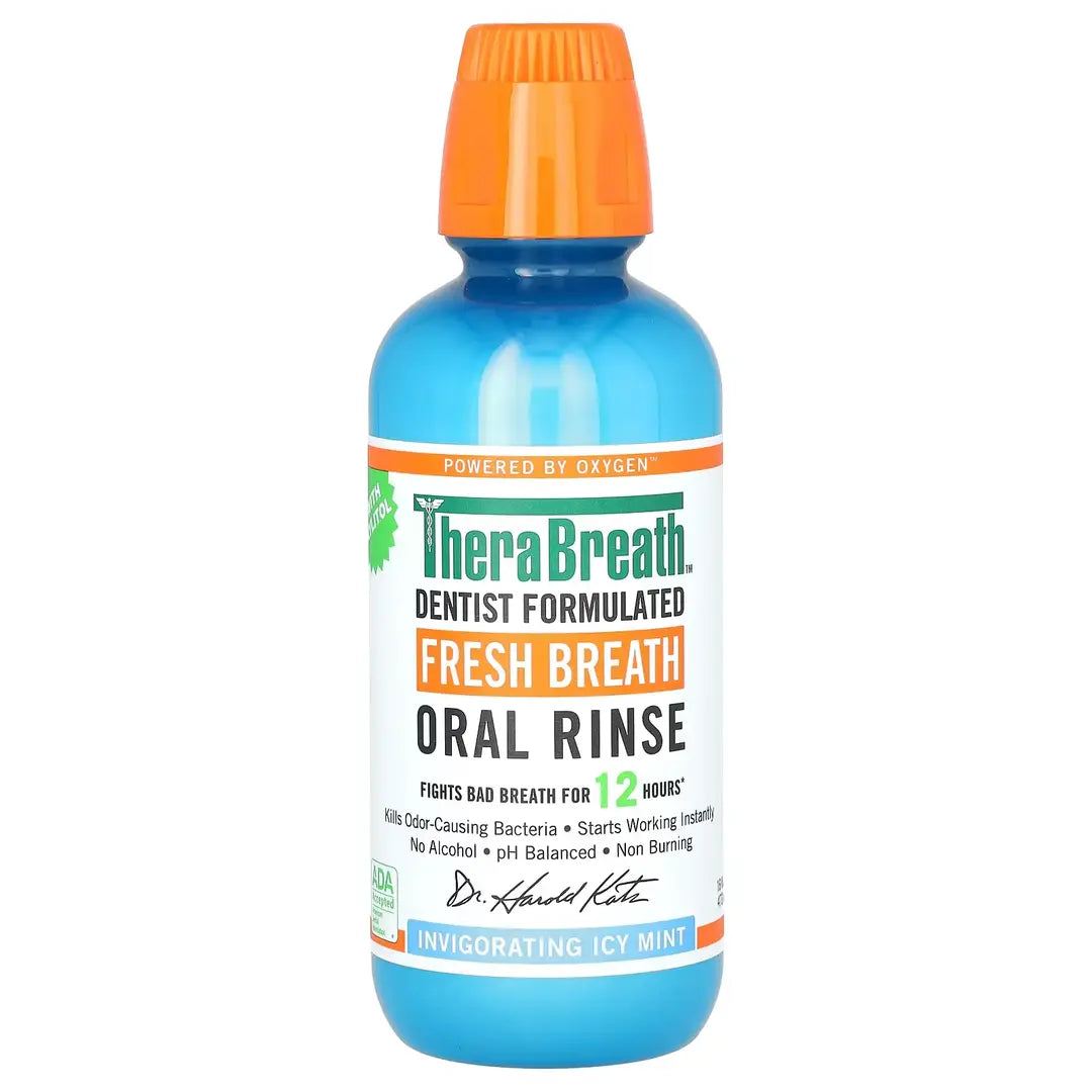 غسول الفم بنكهة النعناع الثلجي