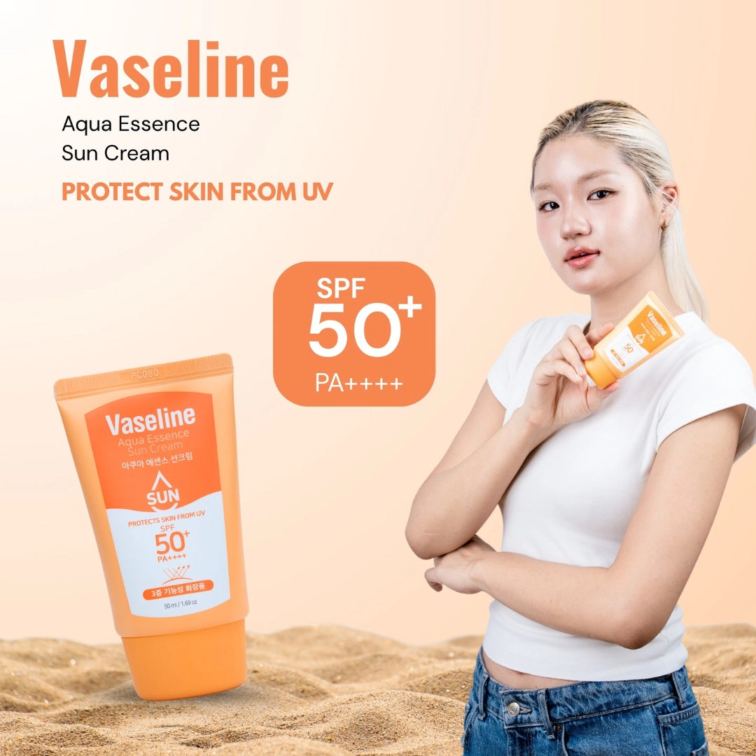 فازلين واقي شمس أكوا إسنس خفيف ومرطب