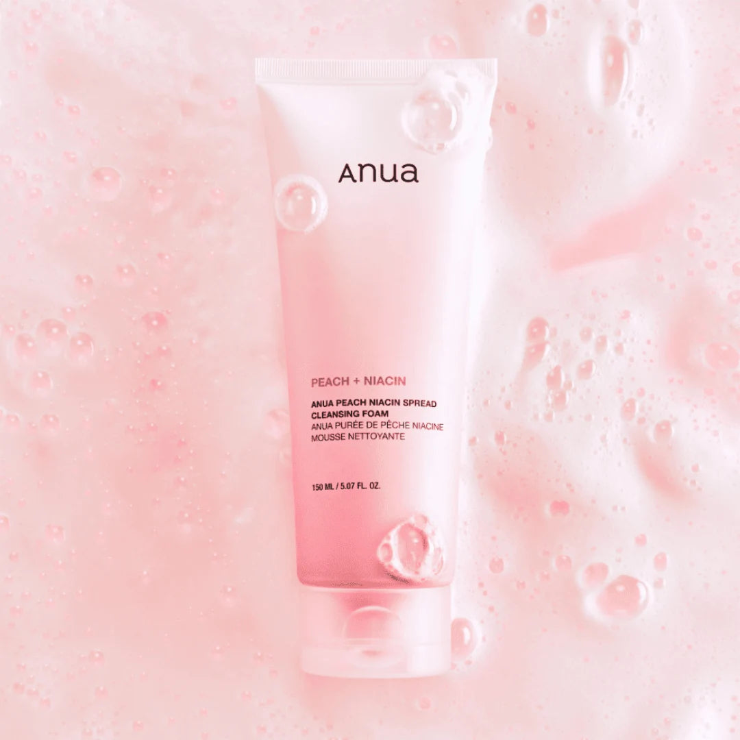 غسول الخوخ والنياسيناميد من انوا لجميع أنواع البشرة