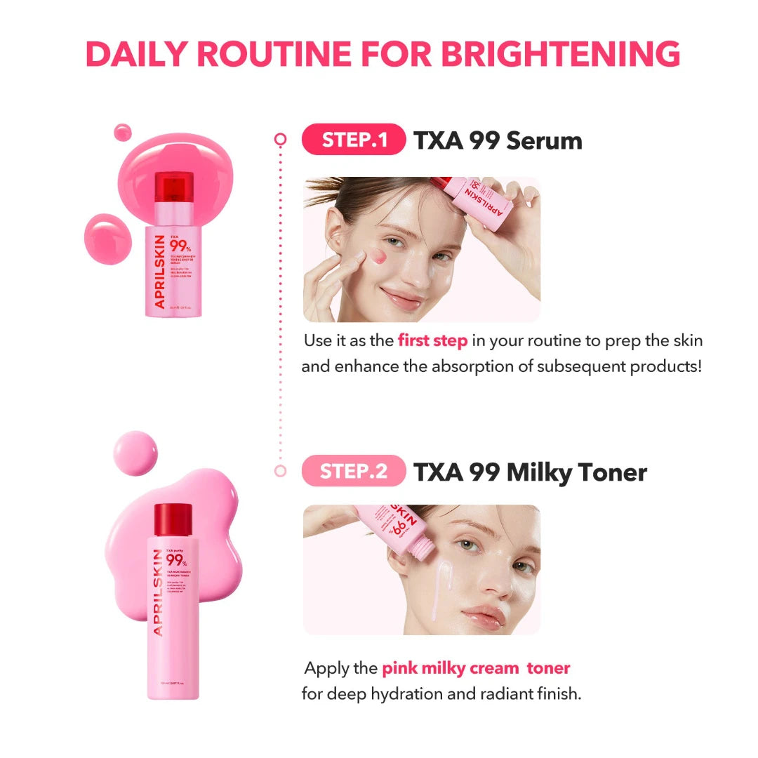 تونر أبريل سكين الكوري للبشرة الزجاجية مع النياسيناميد