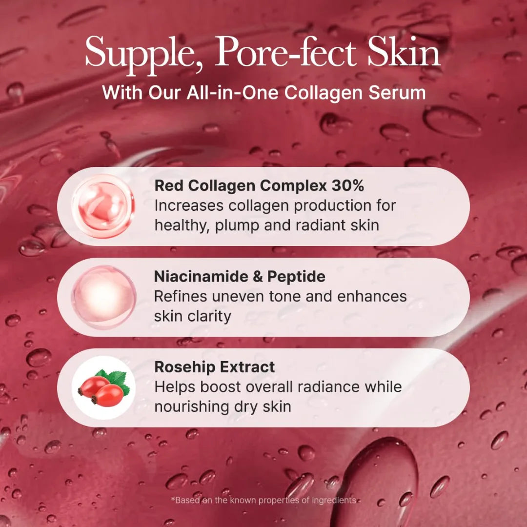 Red Smoothie Collagen Serum 30 by Arencia — Overnight Glow Treatment
