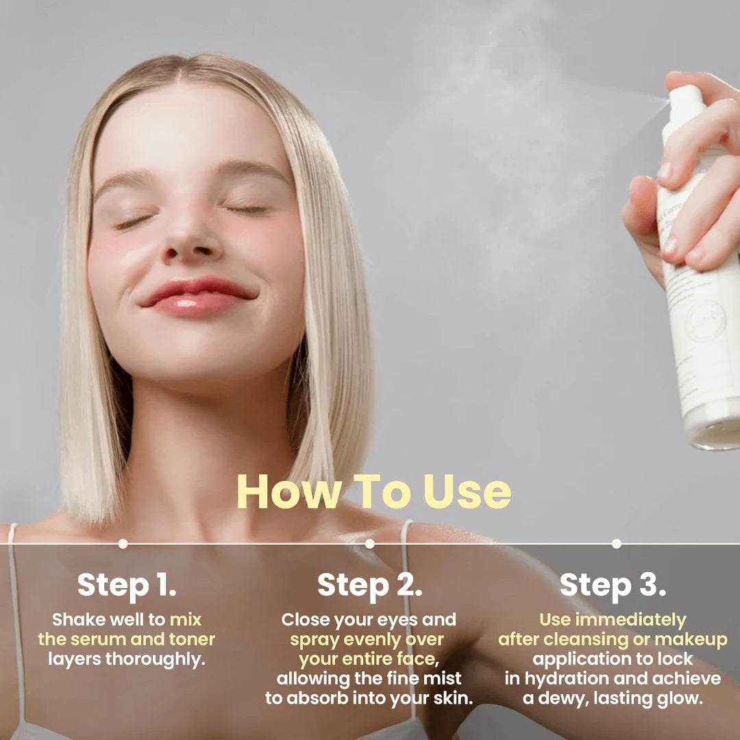 تونر كوري مفتح من اكسيس واي لعلاج التصبغات