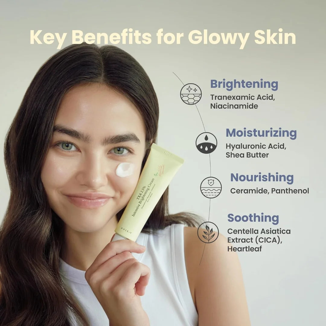 Axis-Y TXA 2.5% Intensive Brightening Cream for Sensitive Skin