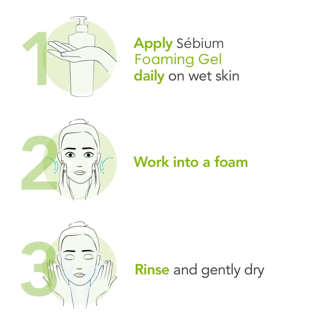 Bioderma Sebium Foaming Gel - 200ml