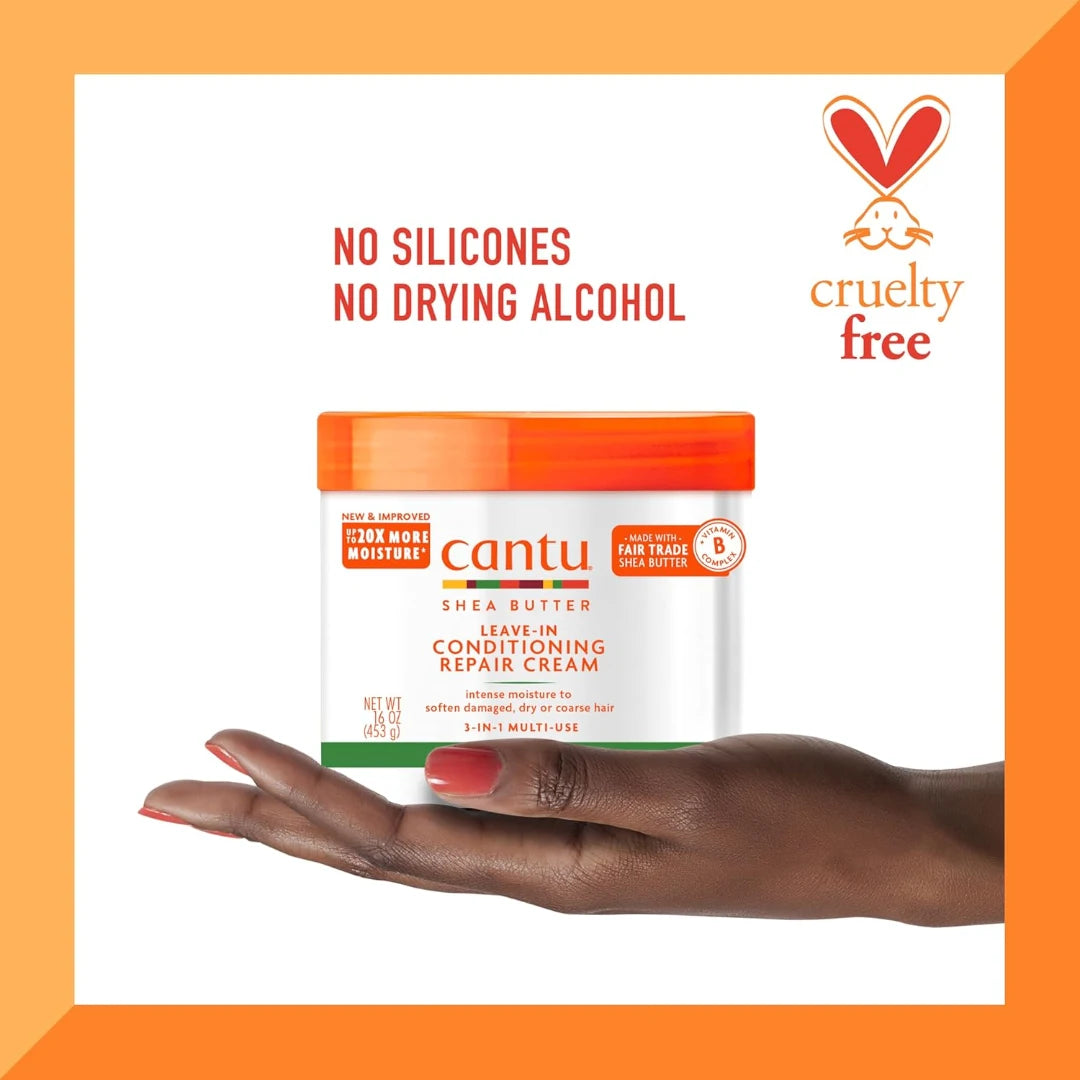 Leave-In Conditioning Repair Cream by Cantu for Curly Hair