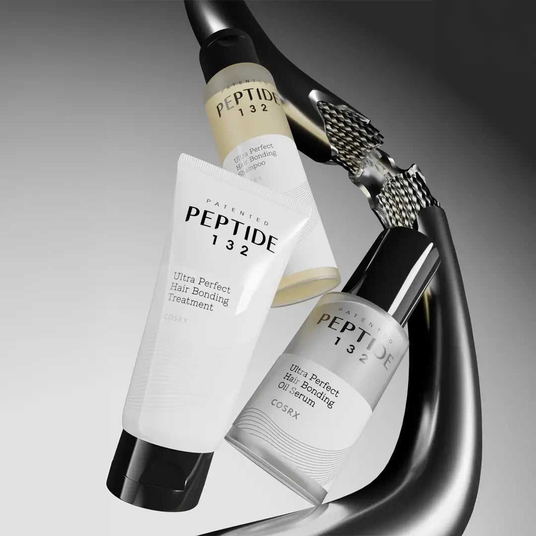 مجموعة كوسركس لربط الشعر مع تقنية ببتيد-132