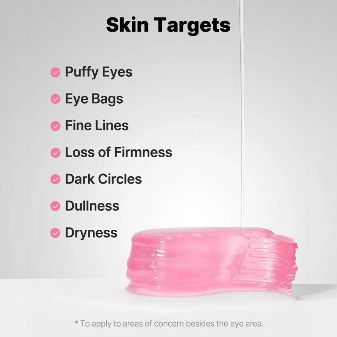 قناع العين الهيدروجيل من كوسركس بالكافيين والنياسيناميد