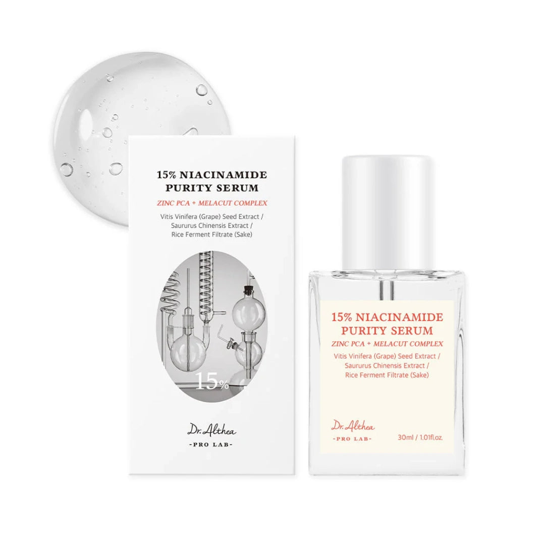 سيروم دكتور ألثيا نيايسناميد 15% لتنقية وتفتيح البشرة