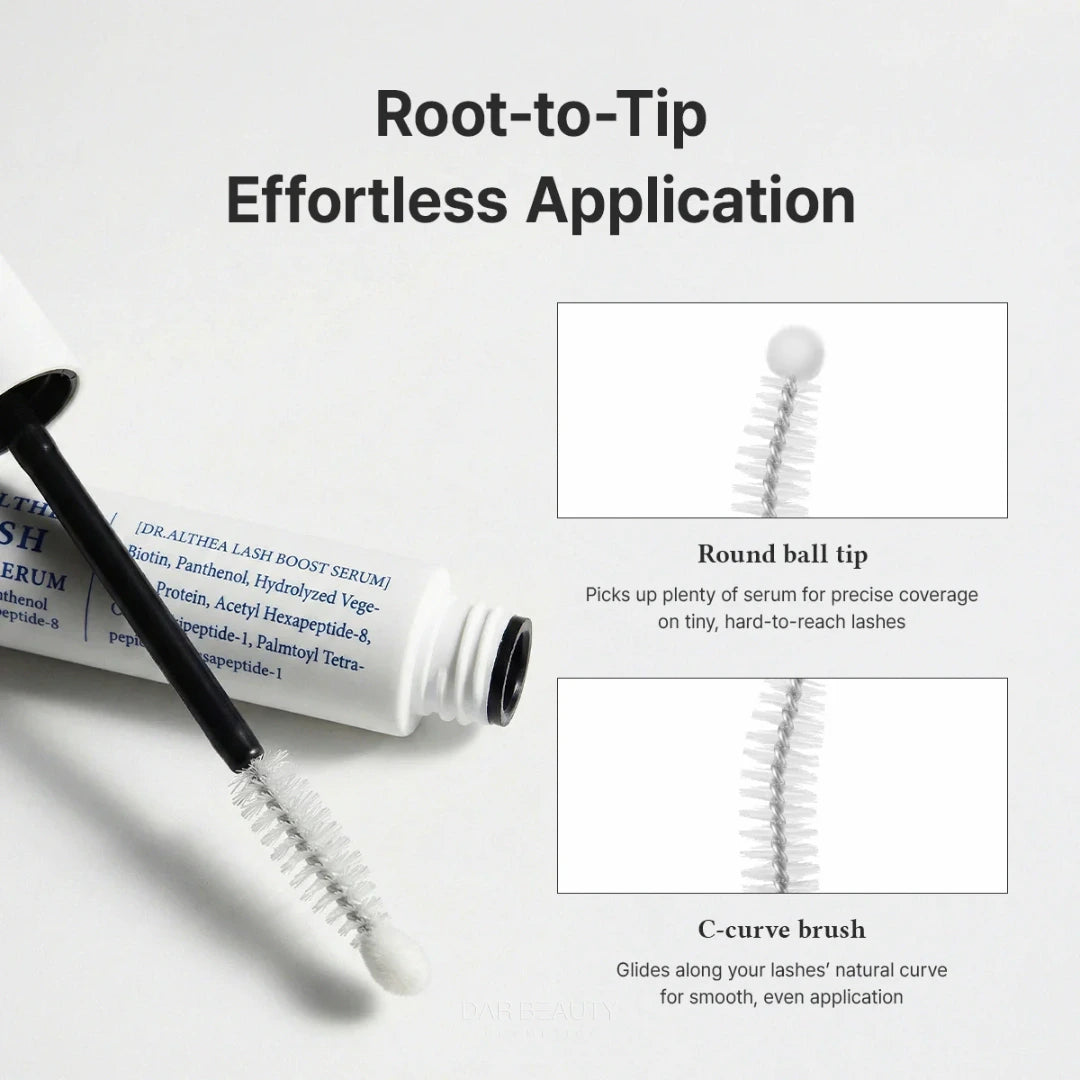 Dr.Althea Lightweight Lash Care Serum with C-Curve Brush