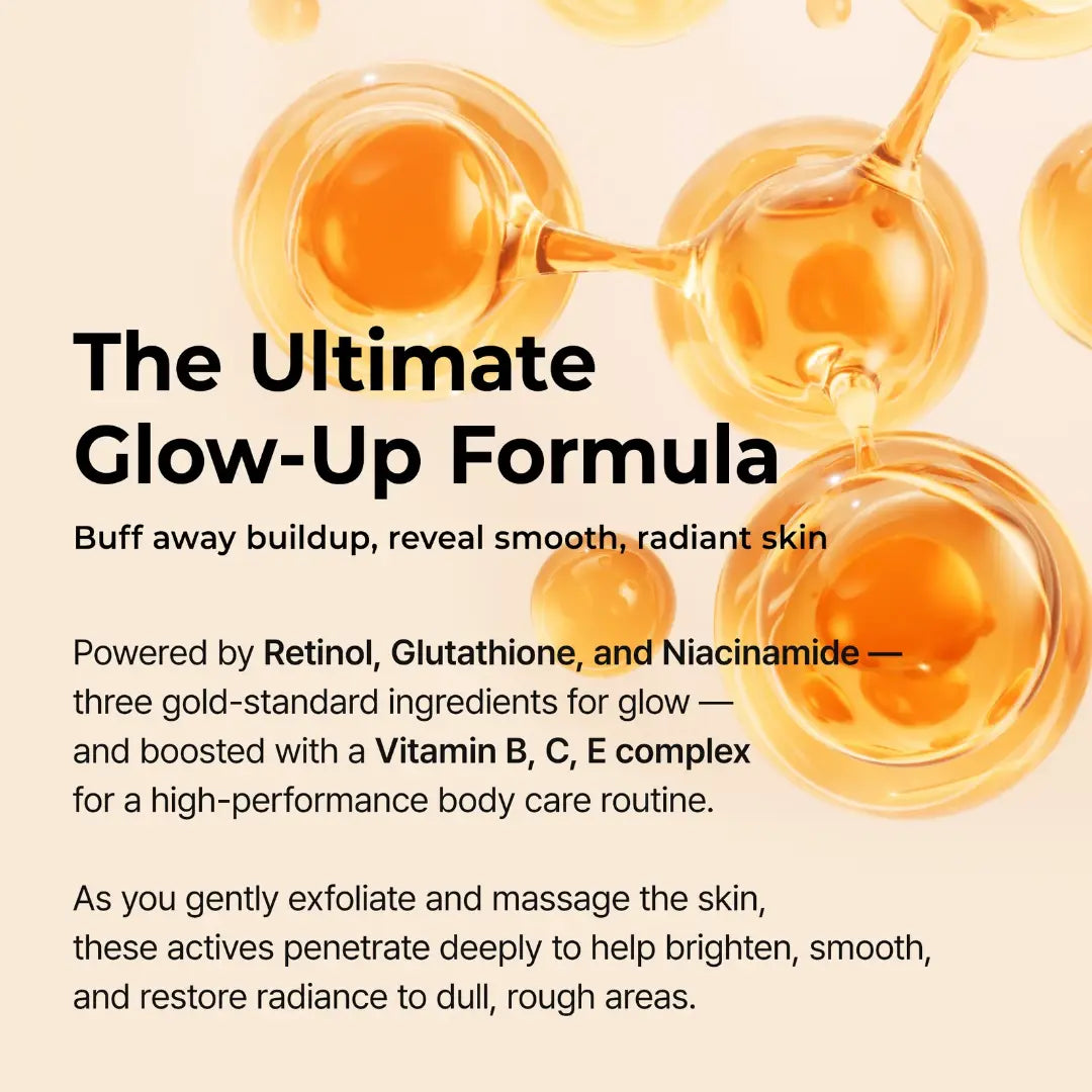 مقشر الجسم بالكركم من دكتور ميلاكسين لتفتيح البشرة