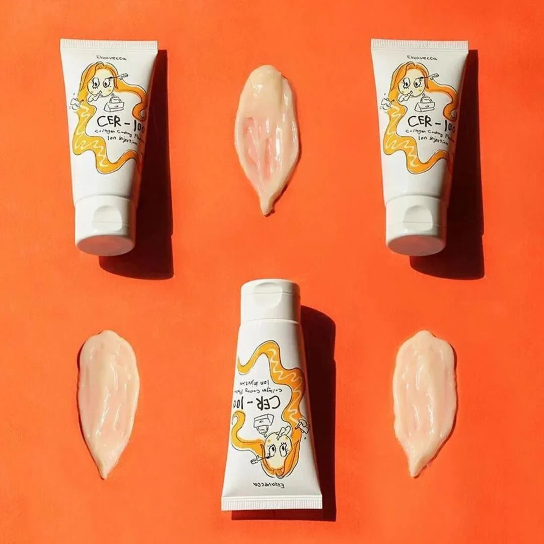 معالج إليزافيكا ميلكي بيغي بالبروتين والكولاجين لإصلاح الشعر التالف