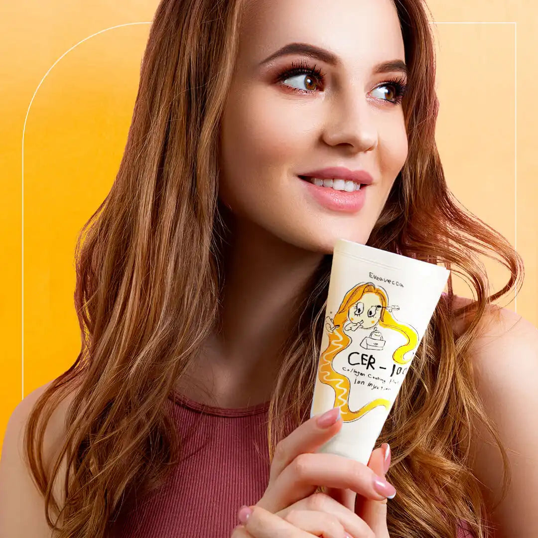 معالج شعر كوري إليزافيكا بالكولاجين والكيراتين بدون شطف