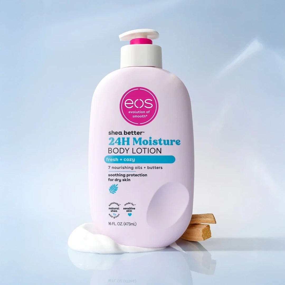 لوشن الجسم إيوس شيا 24 ساعة ترطيب بعطر فريش اند كوزي