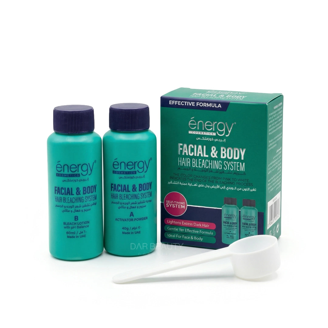 مجموعة مشقر شعر الوجه والجسم من اينيرجي