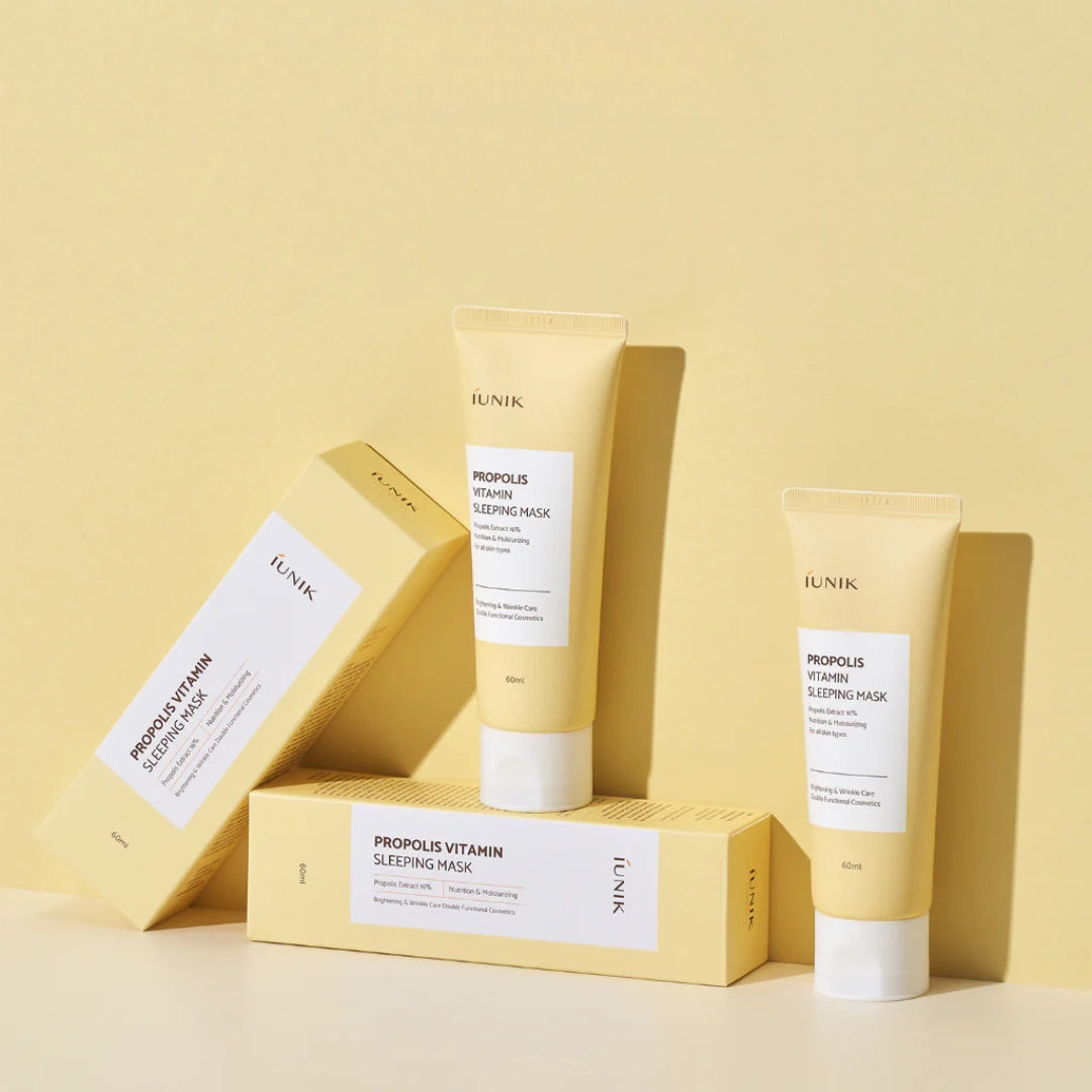 آي يونيك العناية الكورية قناع ليلي متعدد الفوائد بالبروبوليس
