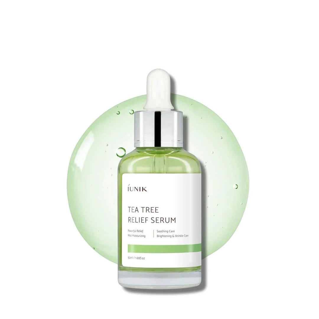 سيروم آي يونيك بشجرة الشاي لتهدئة البشرة وعلاج الحبوب