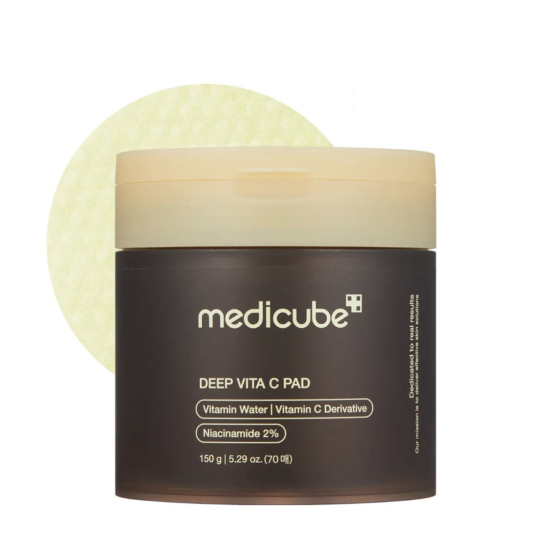 قطع قطنية ميديكوب بفيتامين سي لتفتيح البشرة