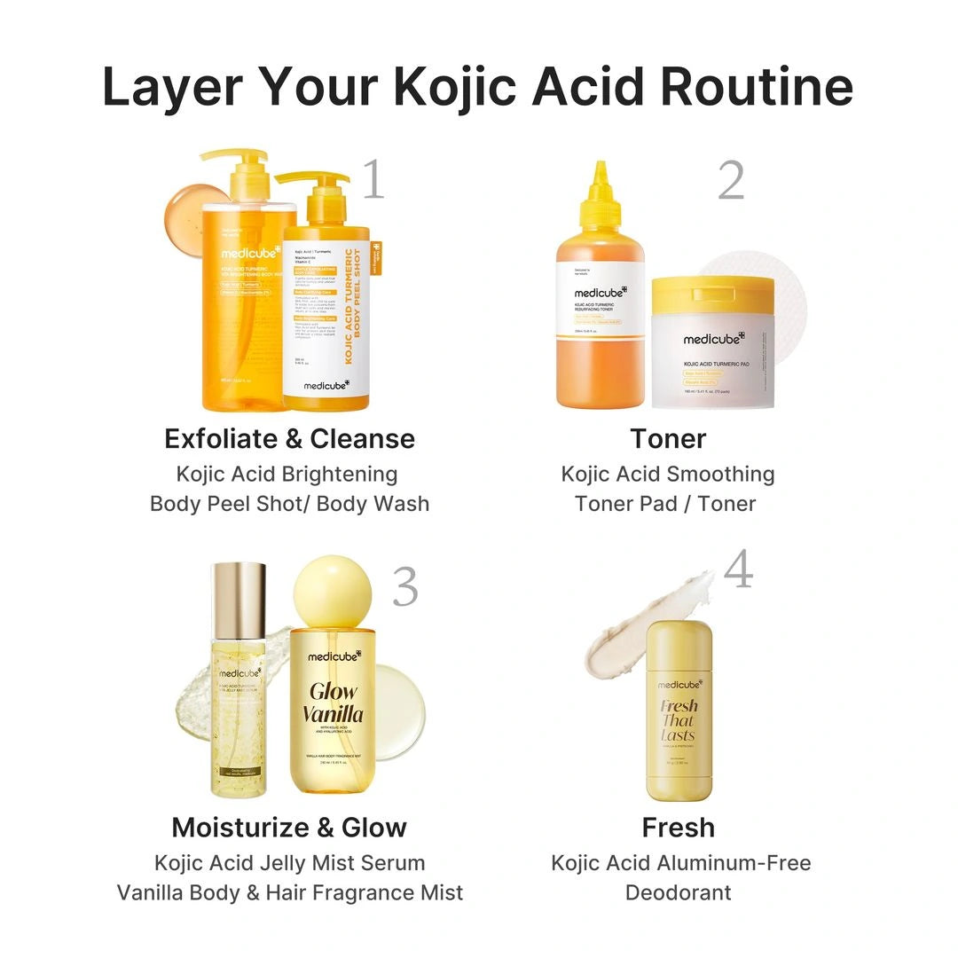 Medicube Glow Vanilla بخاخ فانيلا للشعر والجسم