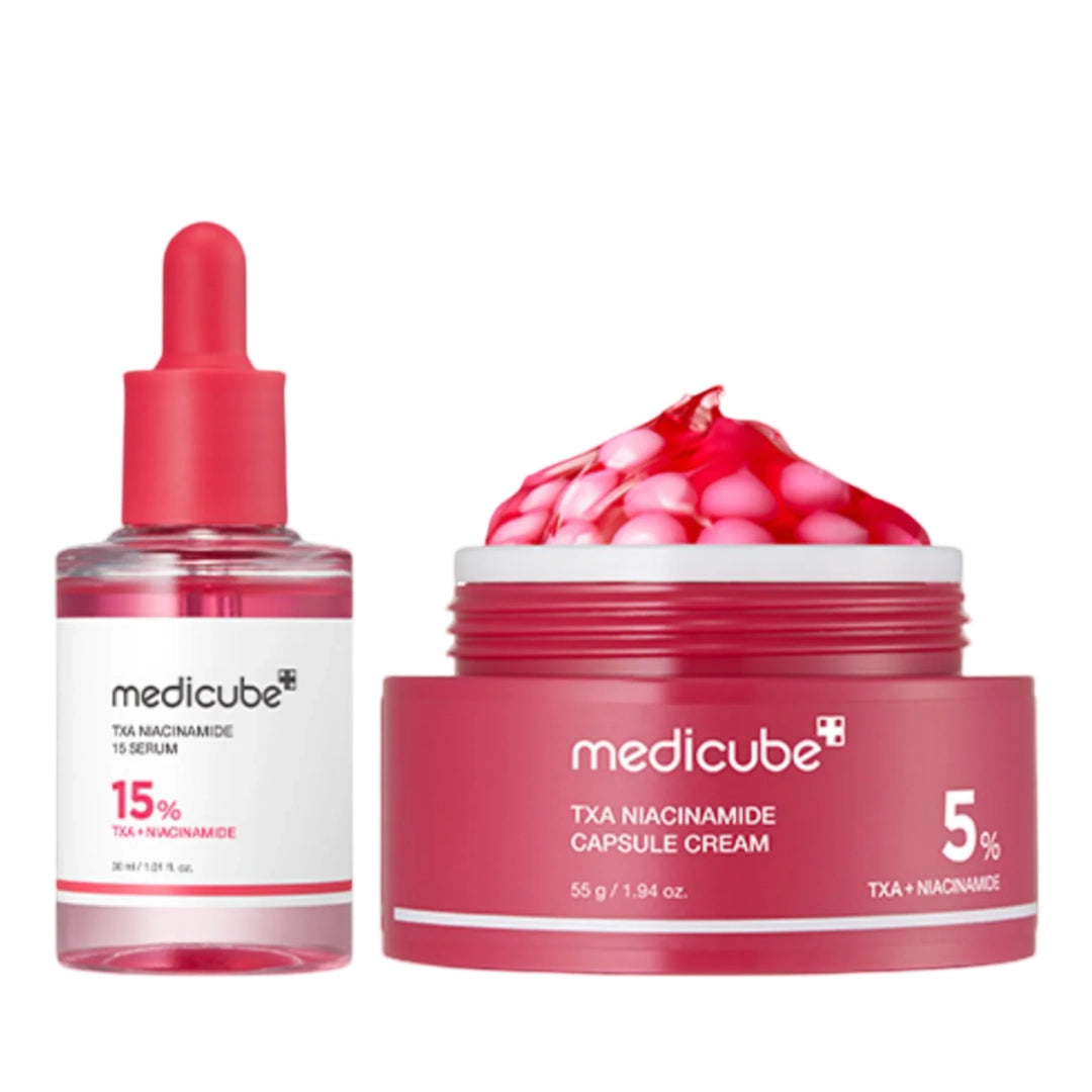 مجموعة ميديكوب نياسيناميد وترانيكساميك لتصحيح البقع الداكنة