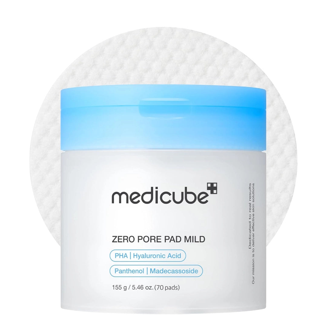 وسادات ميديكيوب زيرو اللطيفة لتضييق المسام وتنظيف البشرة