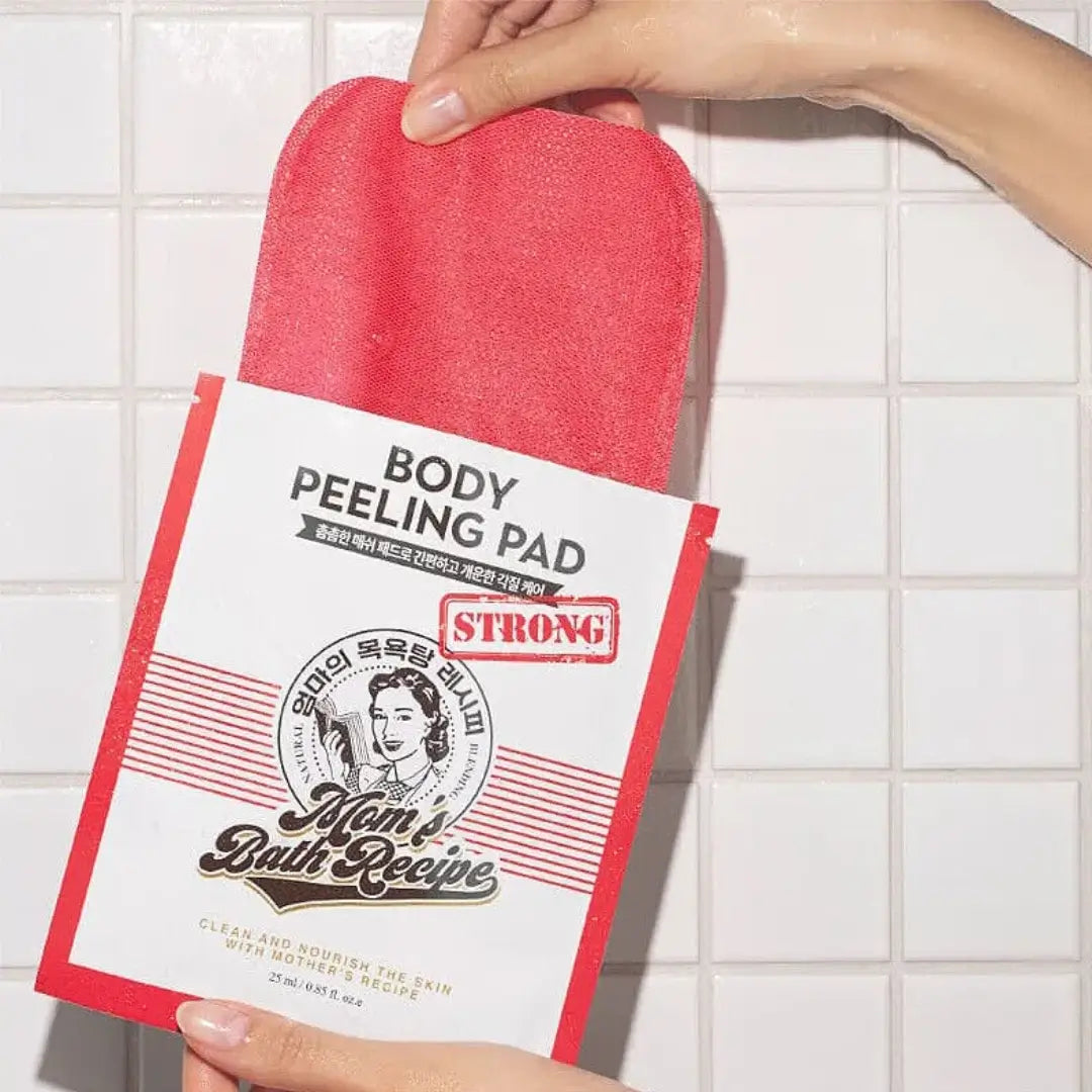 ليفة مقشر الجسم الكوري المكثف مومز باث القوية