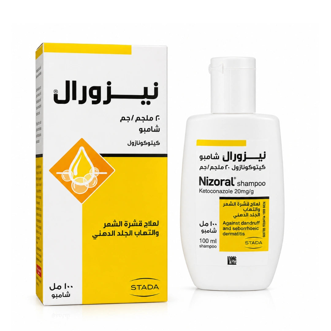 نيزورال شامبو علاجي لقشرة الرأس بتركيبة الكيتوكونازول