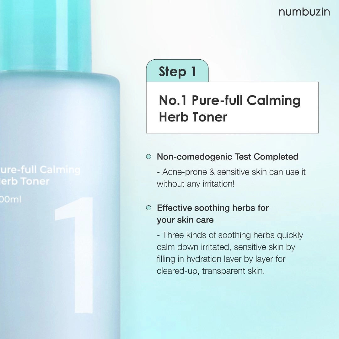 مجموعة عناية كورية بانتوثينيك بي 5 من نومبوزين للبشرة المعرضة لحب الشباب