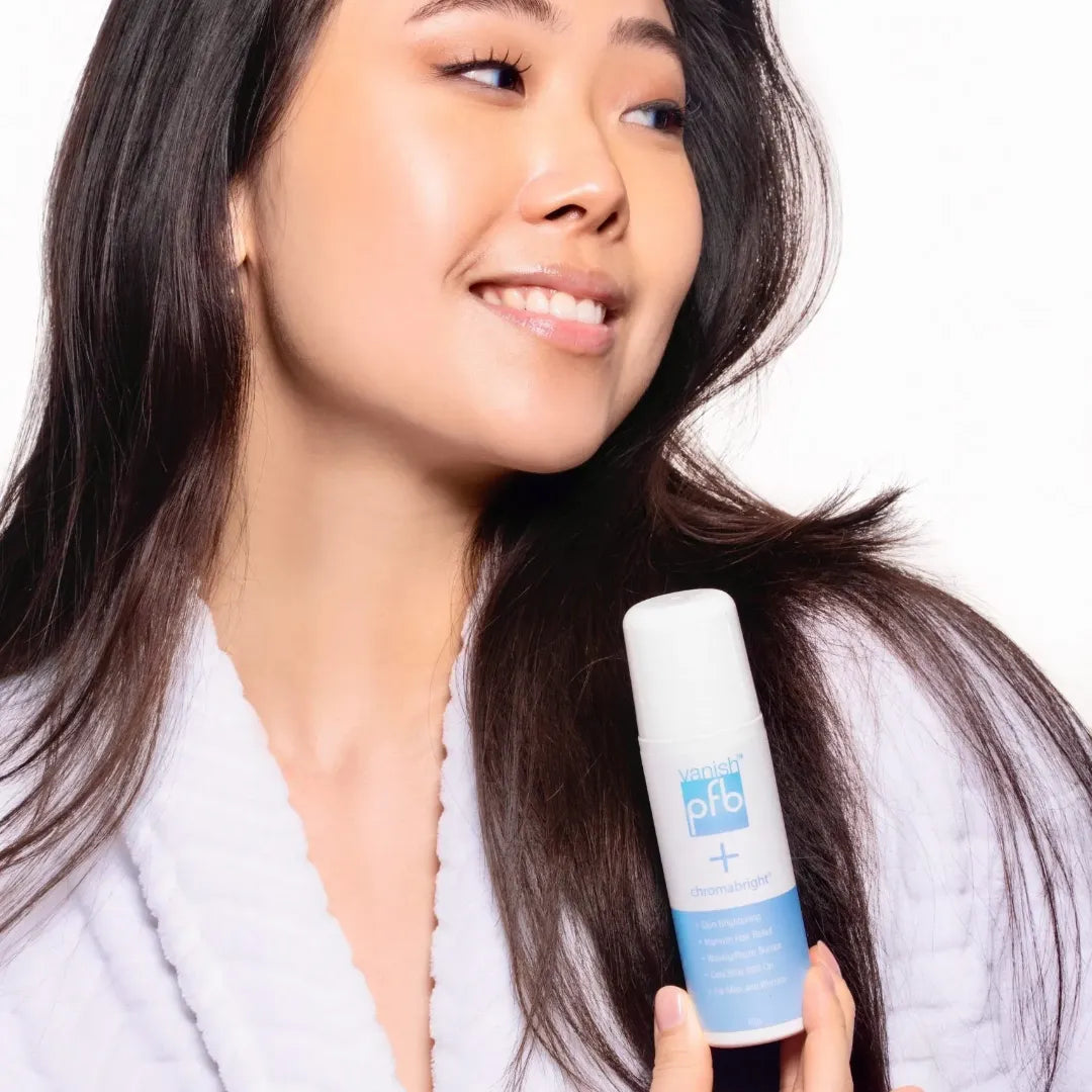 علاج الشعر النامي تحت الجلد بكرومابرايت من فانيش بي اف بي