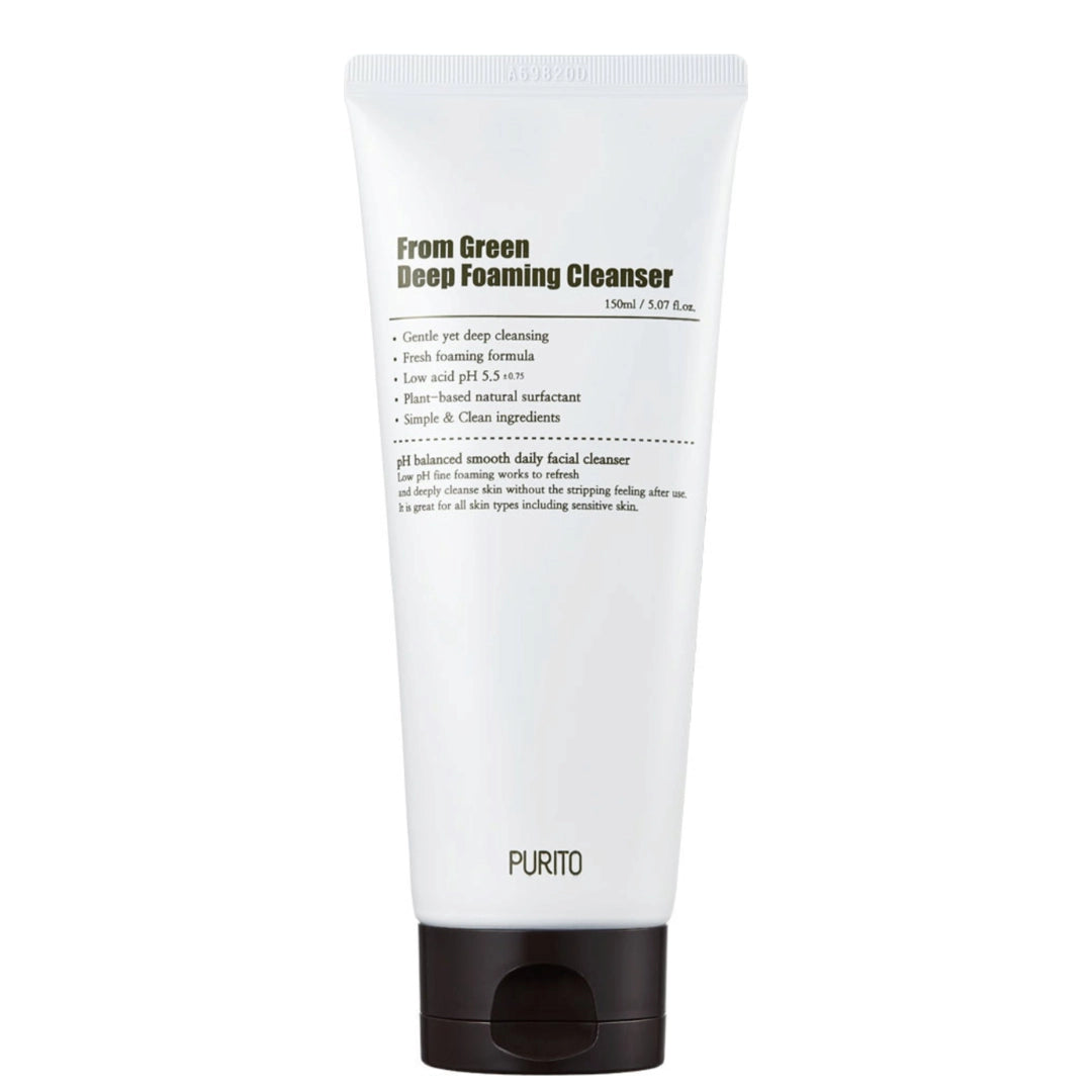 منظف رغوي عميق بخلاصة الشاي الأخضر من بيوريتو