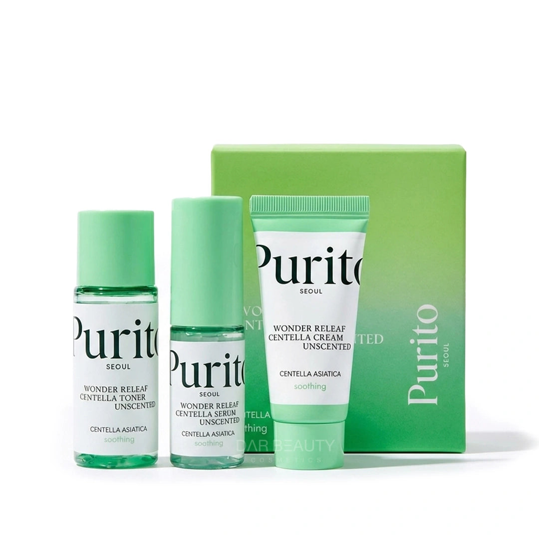 مجموعة ميني وندر ريليف بخلاصة السنتيلا غير المعطرة من بيوريتو