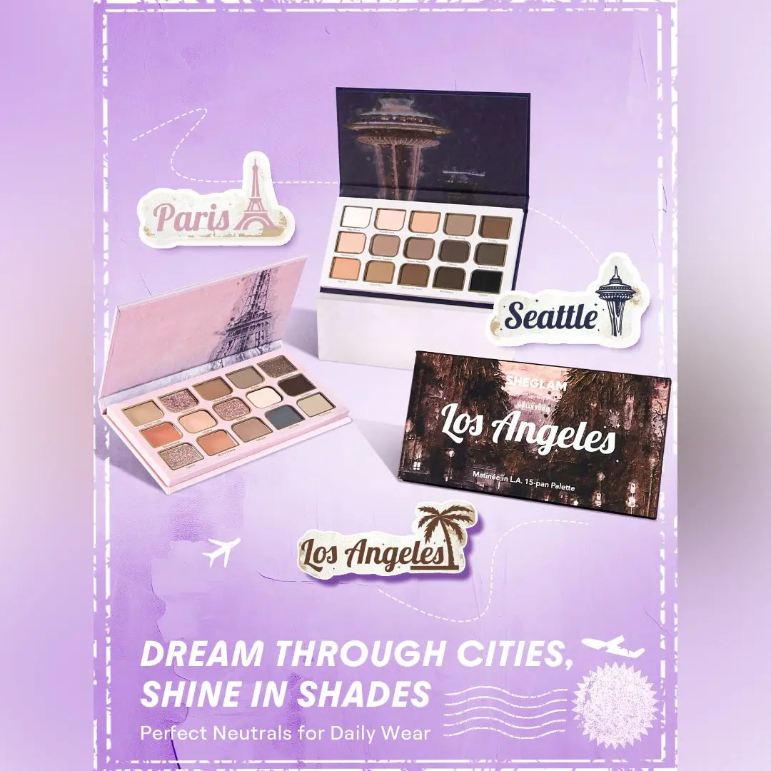 ظلال عيون شيجلام 15 لون بتركيبة نباتية وخالية من البارابين