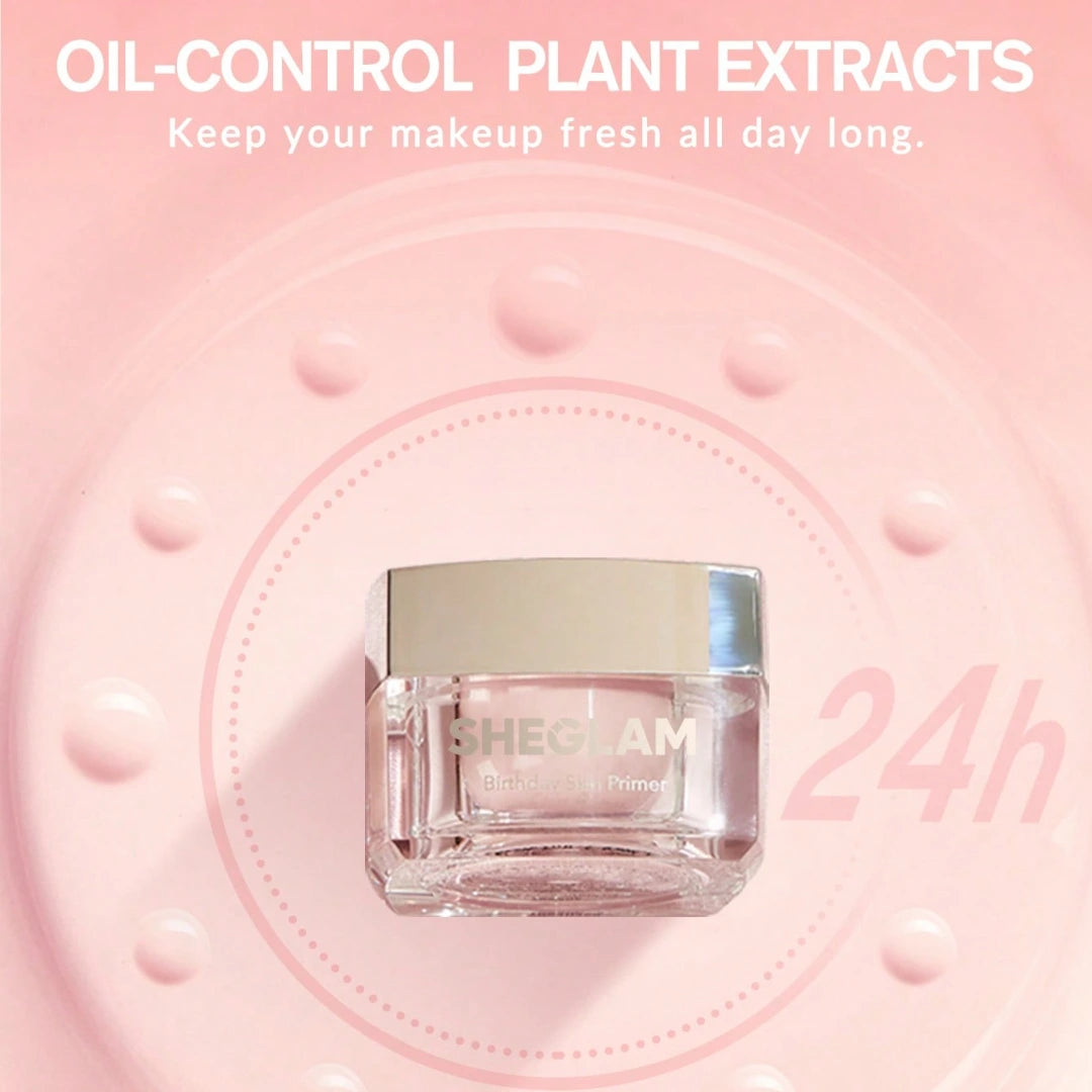 برايمر بيرثداي سكين من شيجلام لتضييق المسام وقاعدة مكياج مثالية