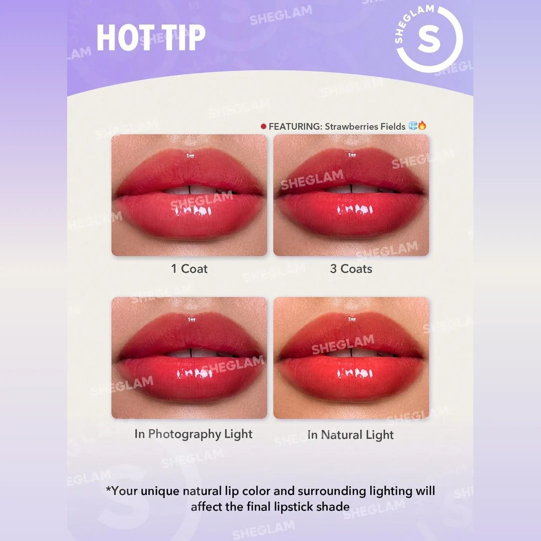 Sheglam Bold Booster Lip Gloss Plumping Effect
