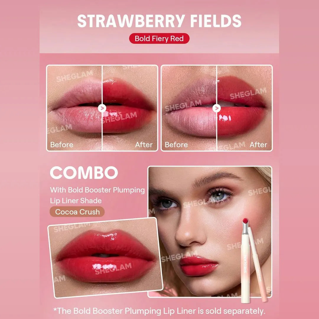 Sheglam Bold Booster Lip Plumper - Strawberry Fields