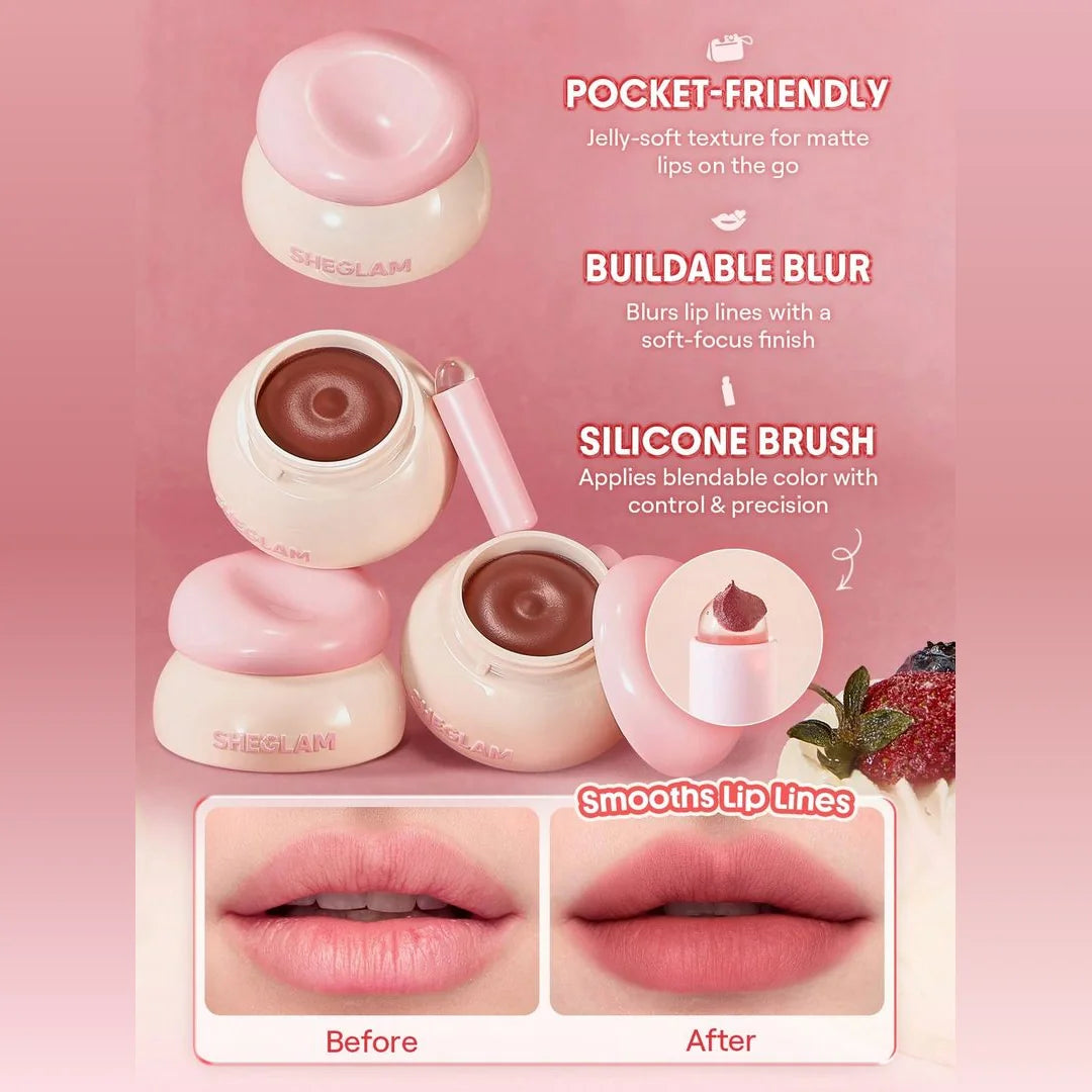 SHEGLAM Bounce Putty Pocket Lip Pot Matte Finish