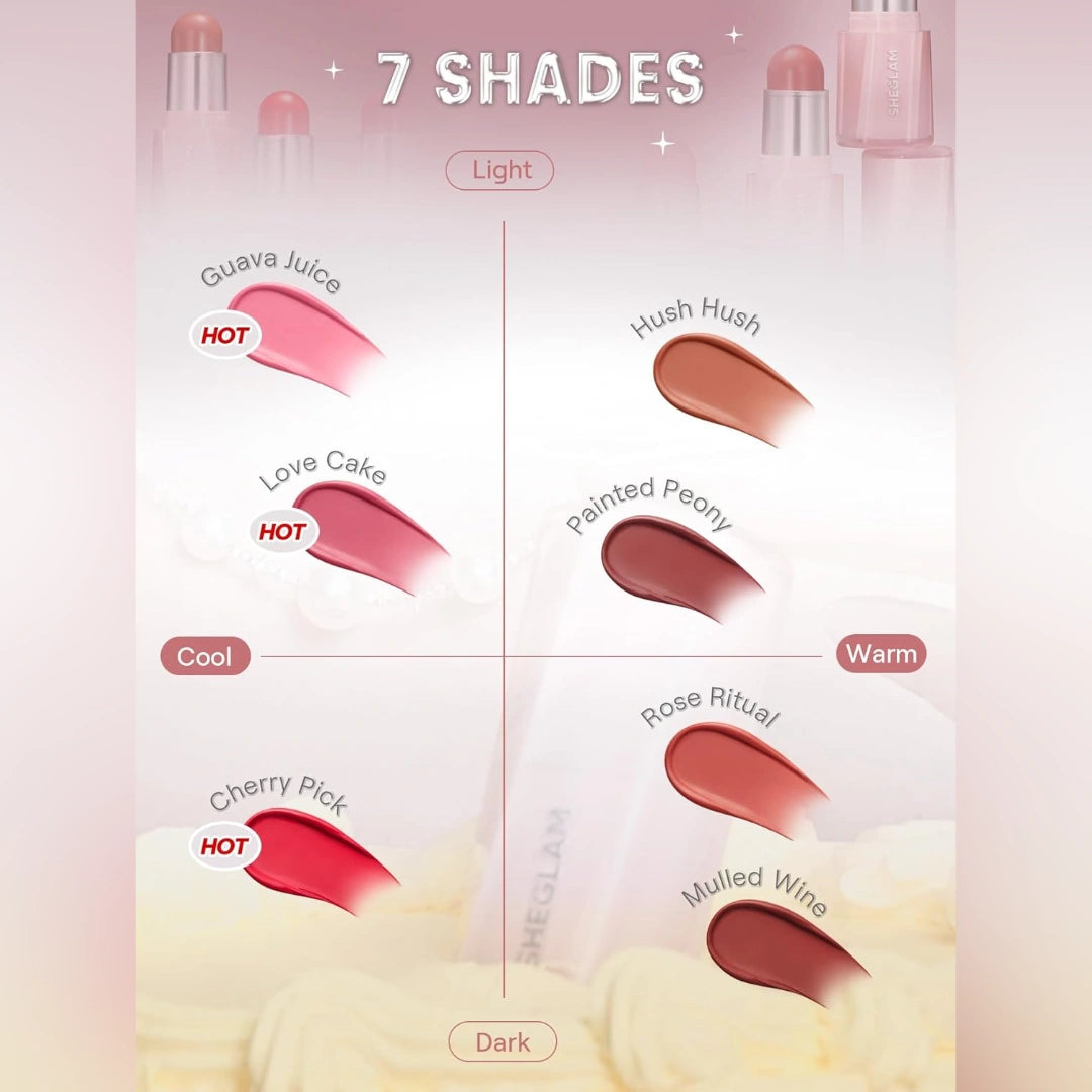 بلاشر ستيك شيجلام باتري بليس بتركيبة مرطبة ومضيئة