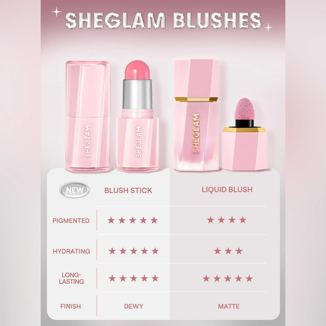 ستيك بلاشر كريمي من شيجلام بتصميم سداسي مميز