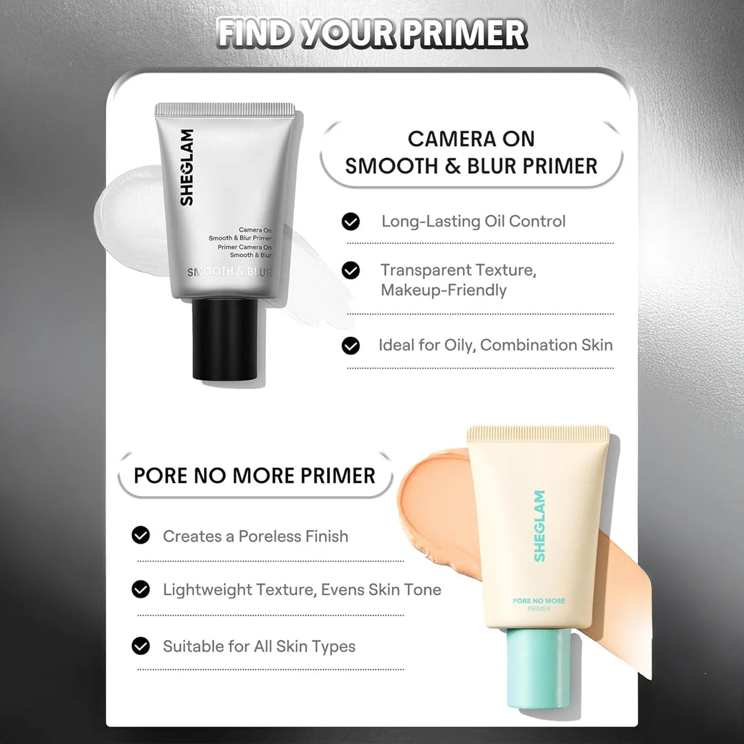 شيجلام برايمر تمويه المسام وتنعيم البشرة