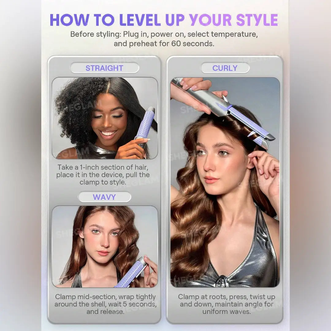 جهاز تصفيف كول لوك أيرفلو من شيجلام 3 في 1