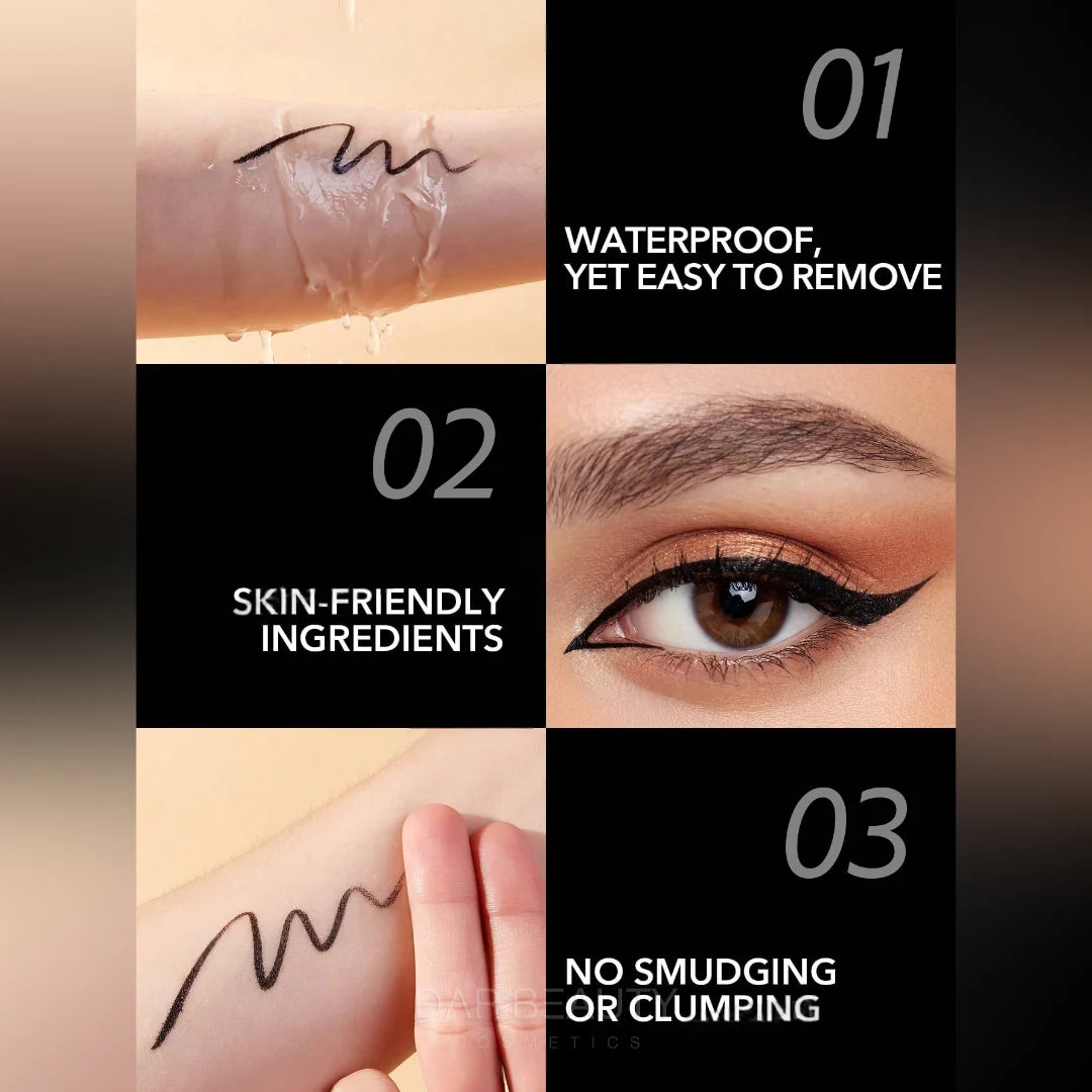 Sheglam Waterproof Eyeliner with Flex Sponge Tip for Precise Lines