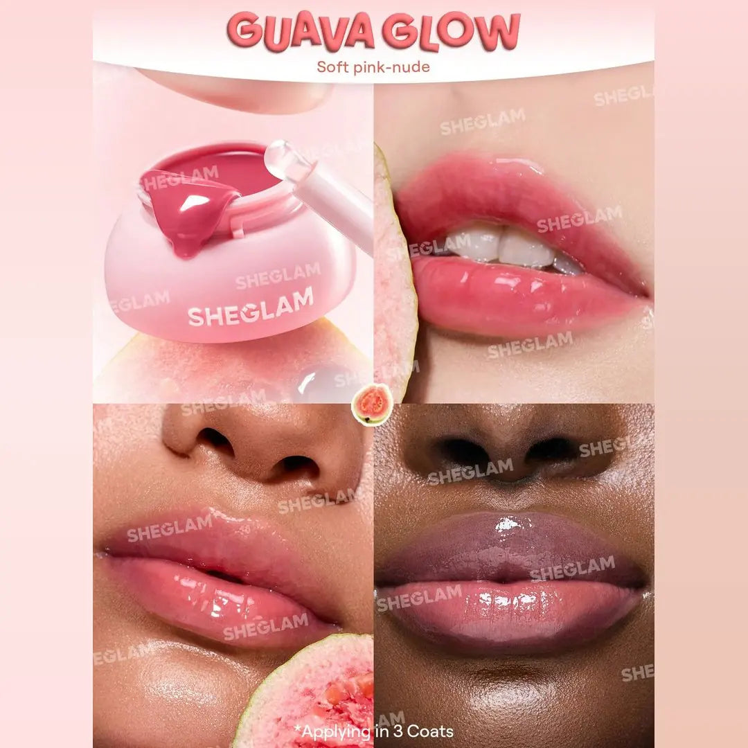 Sheglam Hydra Jelly Pocket Lip Jam - Guava Glow