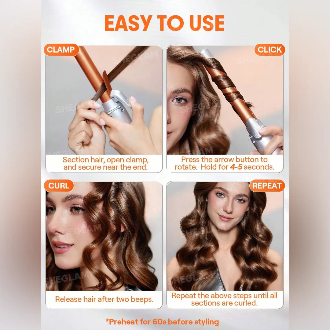 جهاز تجعيد دوار إت كيرل من شيجلام 25 مم