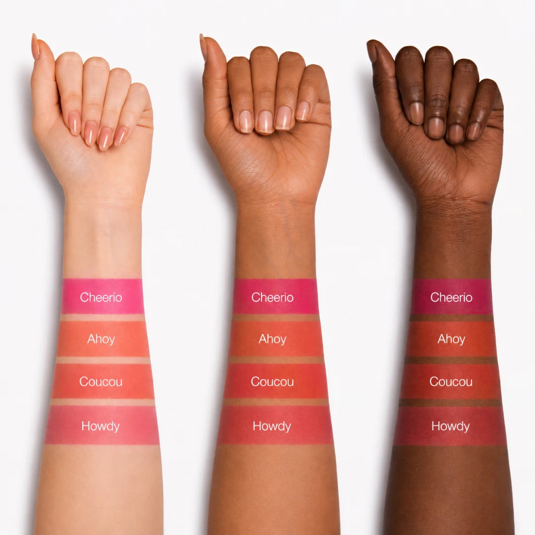 SHEGLAM Jelly-Licious Hydrating Tint available in Ahoy Coucou Howdy Cheerio