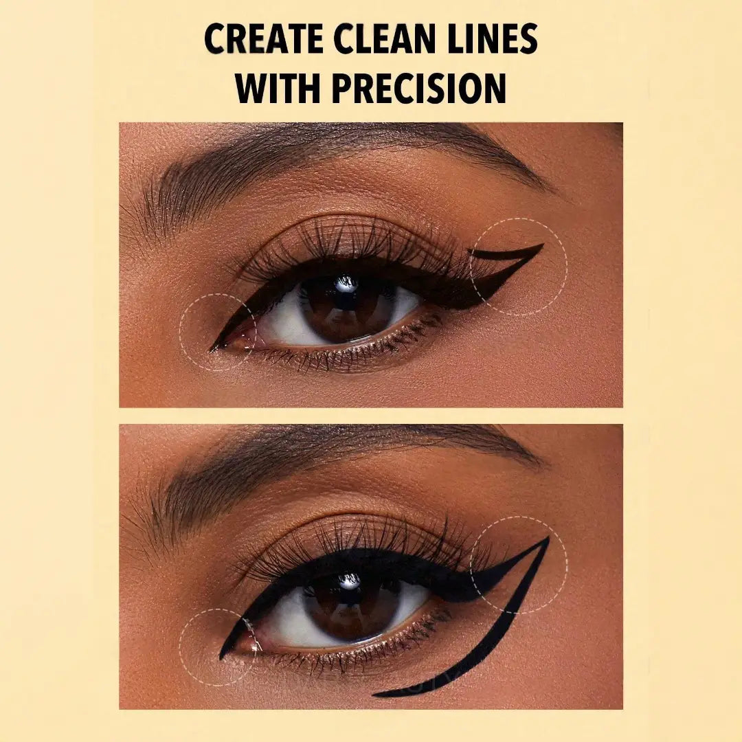 Sheglam Black Waterproof Liquid Eyeliner - Smudge Proof