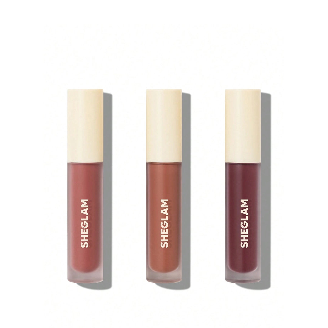 Sheglam Matte Allure Mini Liquid Lipstick Set - Feel Real