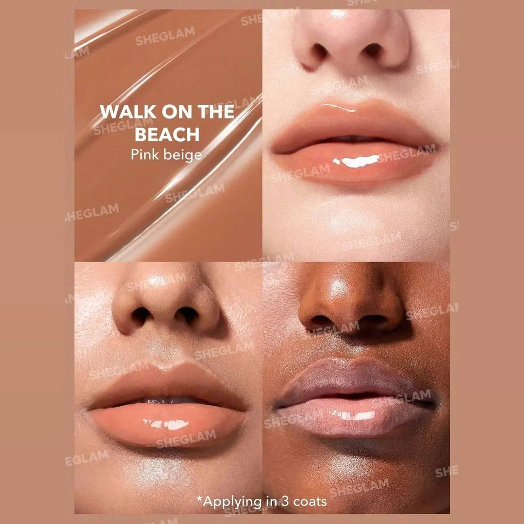 Sheglam Pout-Perfect Shine Lip Plumper - Walk On The Beach