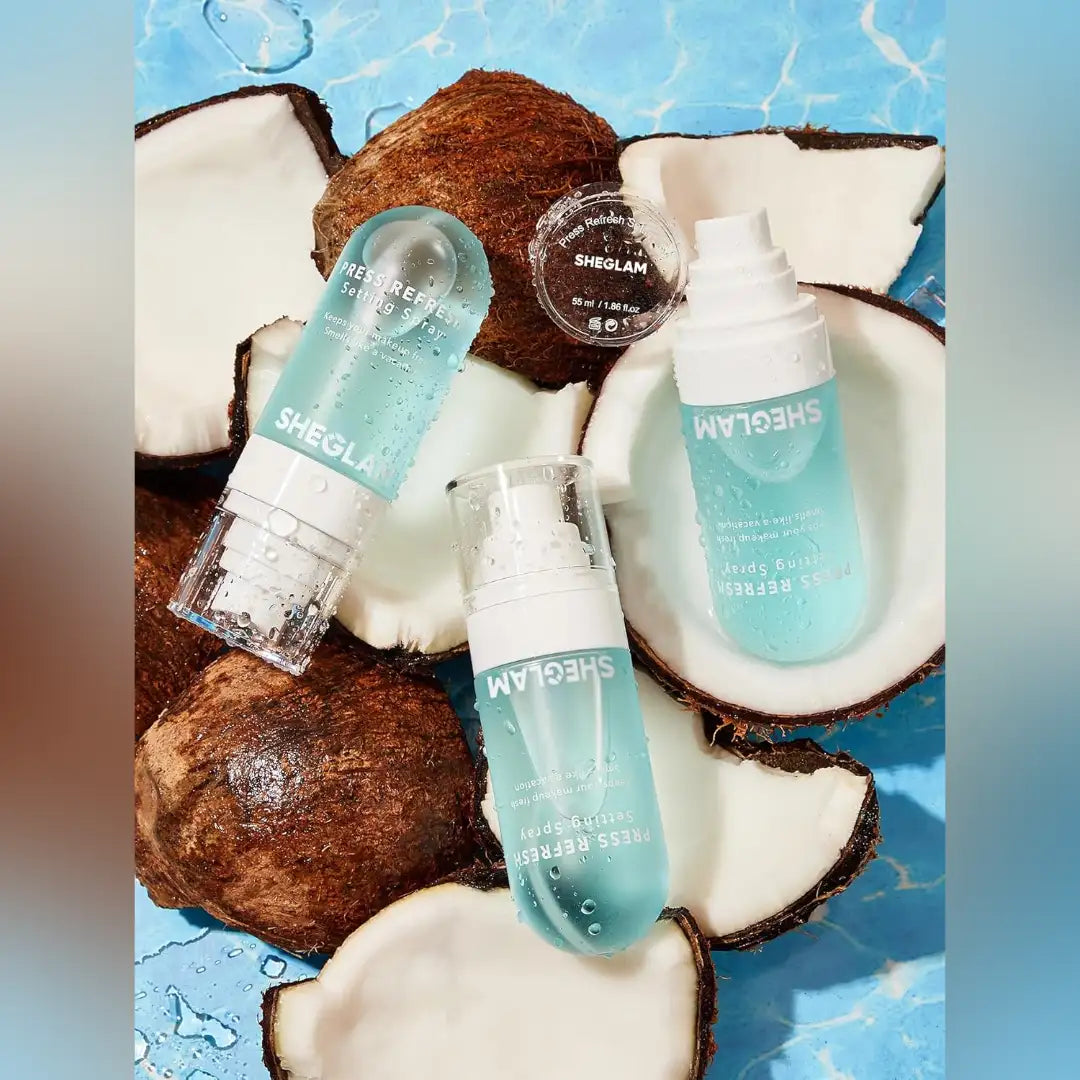 مثبت مكياج بريس ريفريش من شيجلام بالكافيين والصبّار