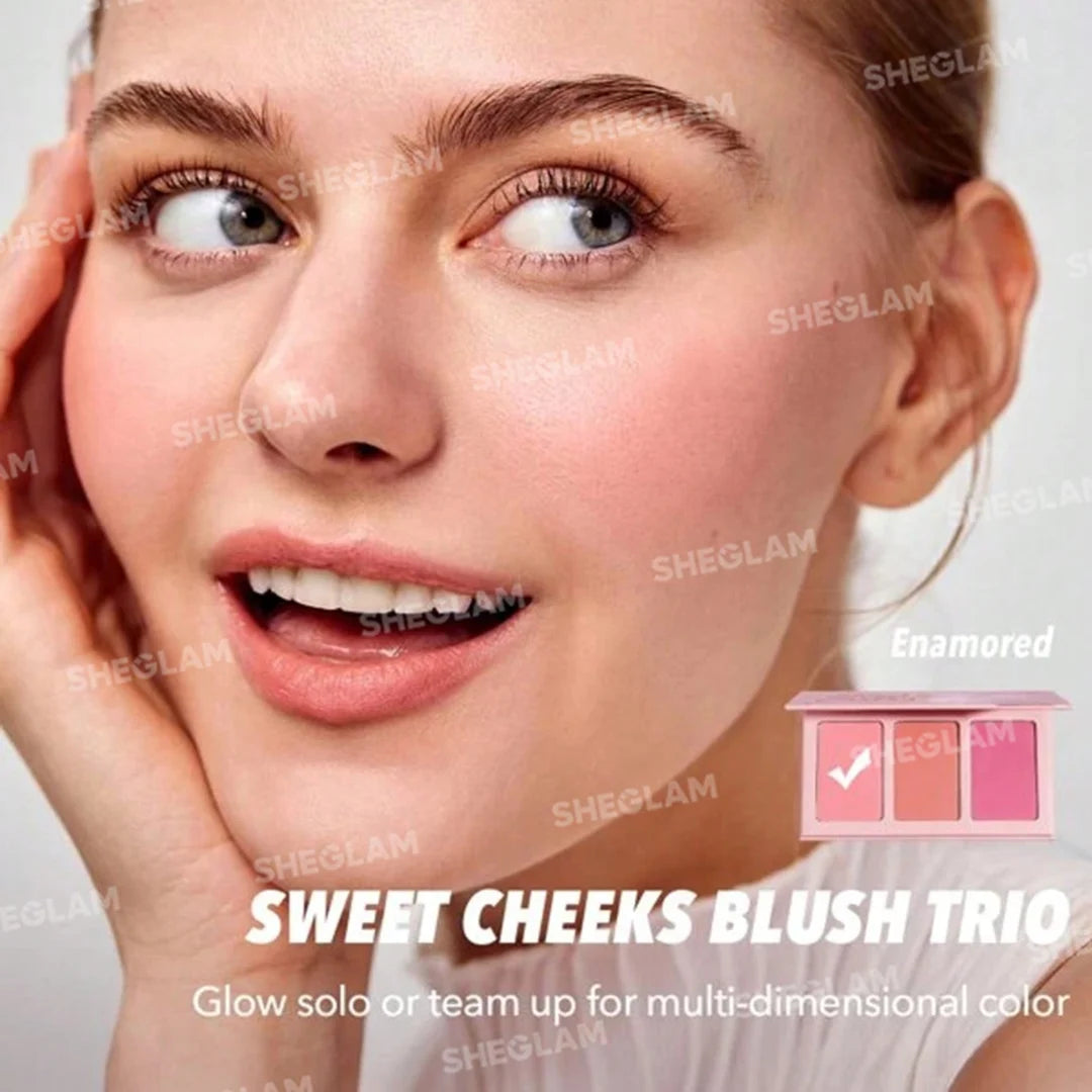 بلاشر ثلاثي سويت تشيكس من شيجلام — 3 درجات قابلة للمزج